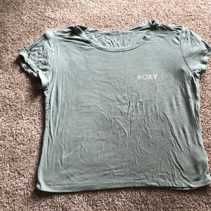 light green Roxy top
